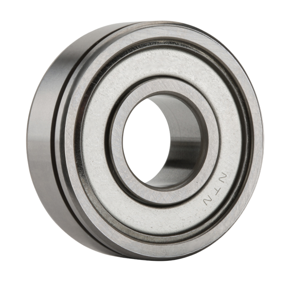 Item 6006ZZN, Single Row Radial Ball Bearing Double Shielded, Snap