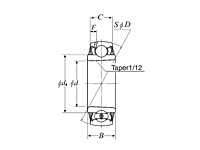 Adapter Type Bearings - Dimensions 