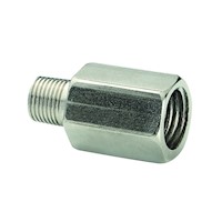 Adapter 1/8M - 1/4F nickle plated