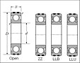 Expansion Compensating Bearings - Dimensions 