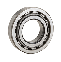 Cylindrical-Roller-Bearing-Separable-Short-Inner-Ring-One-Rib-Side-Plate-Outer-Ring-Two-Ribs