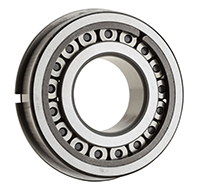 Non-Separable-Type-Bearing-Inner-Ring-Two-Ribs-Outer-Ring-One-Rib-Retaining-Ring-Snap-Ring