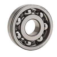 Premium 7620DLG Single Row Ball Bearing – 1-1/4" Bore With Snap Ring – APC / Generic